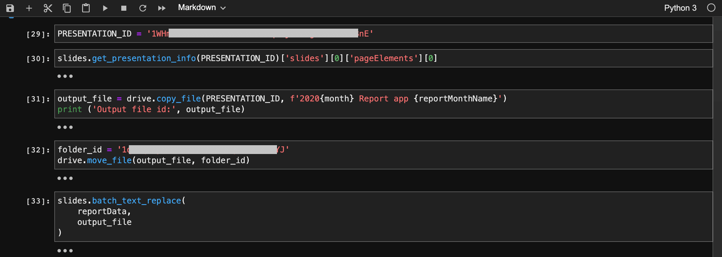 Creating Google Slides with Python | Jacopo Martolini